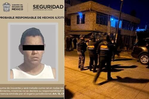 Detienen en Tianguistenco a probable homicida tras orden de cateo